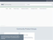 Tablet Screenshot of community.seattlefoundation.org